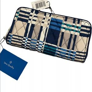 Vera Bradley NWT RFID Georgia Wallet Santiago Woven Signature Cotton